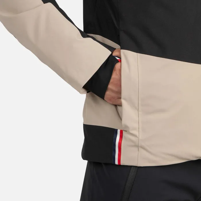 Men Men039s Summit Stripe Ski Jacket Birch Rossignol Ski and Snowboard Jackets