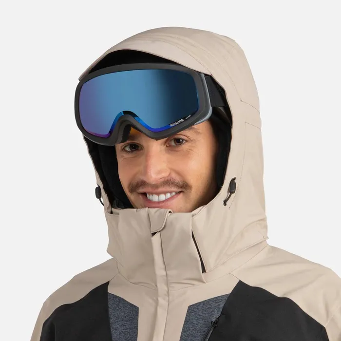 Men Men039s Summit Stripe Ski Jacket Birch Rossignol Ski and Snowboard Jackets