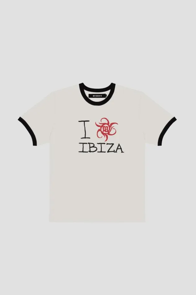 Men TShirts MISBHV I Love Ibiza TShirt Coconut