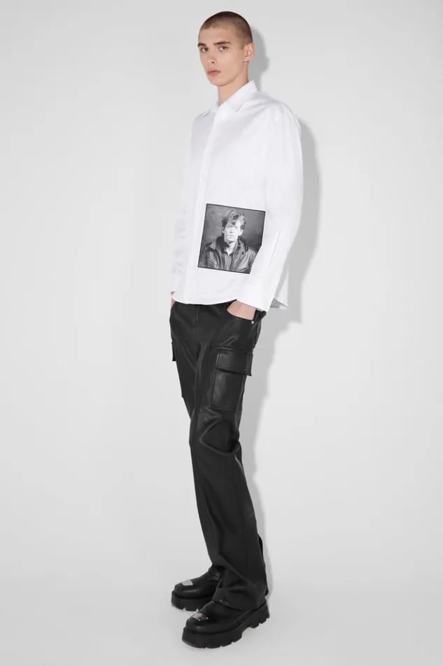 Men Tops MISBHV Self Portrait 1980 Robert Mapplethorpe Shirt White