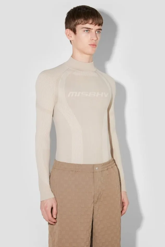 Men Tops MISBHV Sport Longsleeve Beige