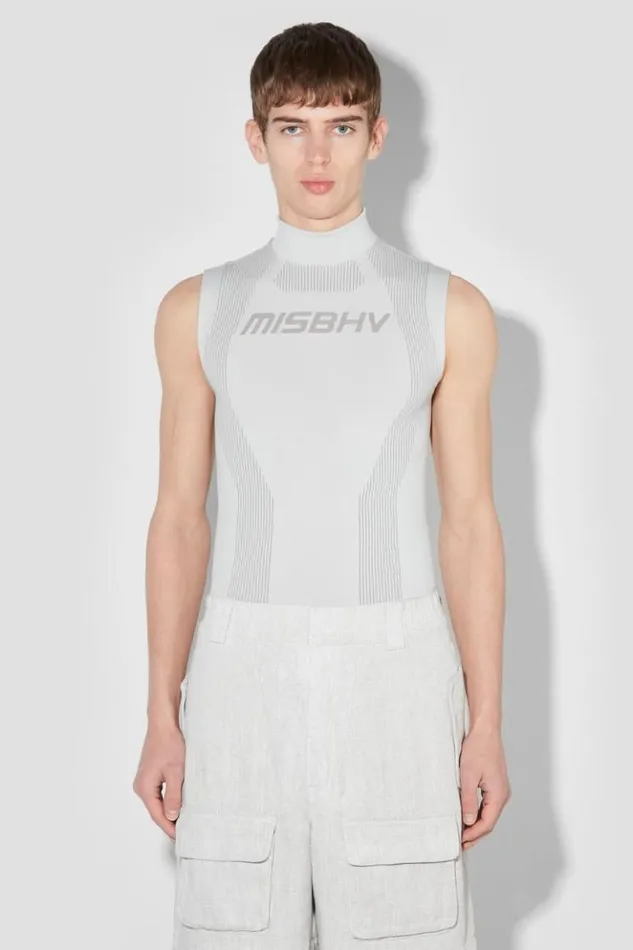 Men Tops MISBHV Sport Sleeveless Top Light Grey
