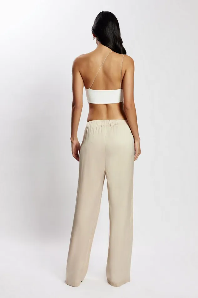 Meshki Crop Tops Women Montana Ruched Cut Out Crop Top 8211 White White Meshki Crop Tops Women Montana Ruched Cut Out Crop Top 8211 White White