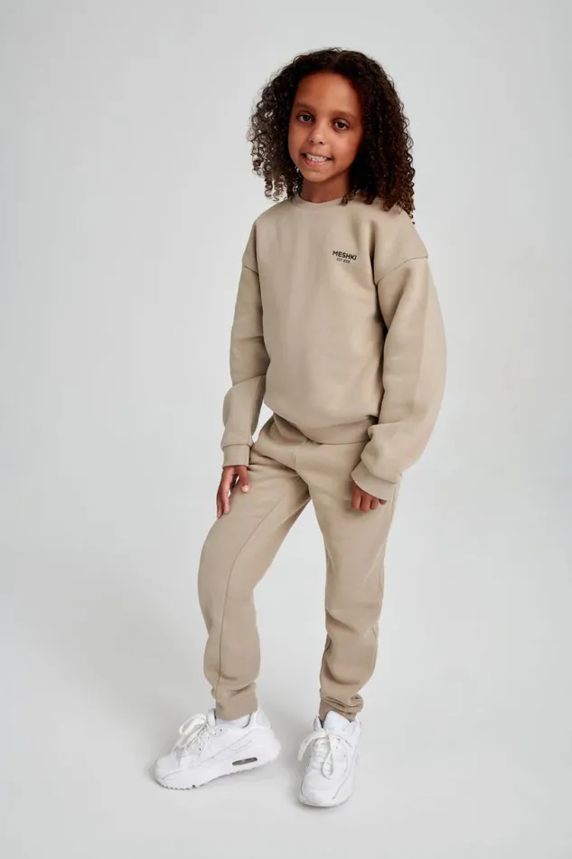 Meshki Joggers Women Frankie Kids Unisex Jogger 8211 Cement Cement