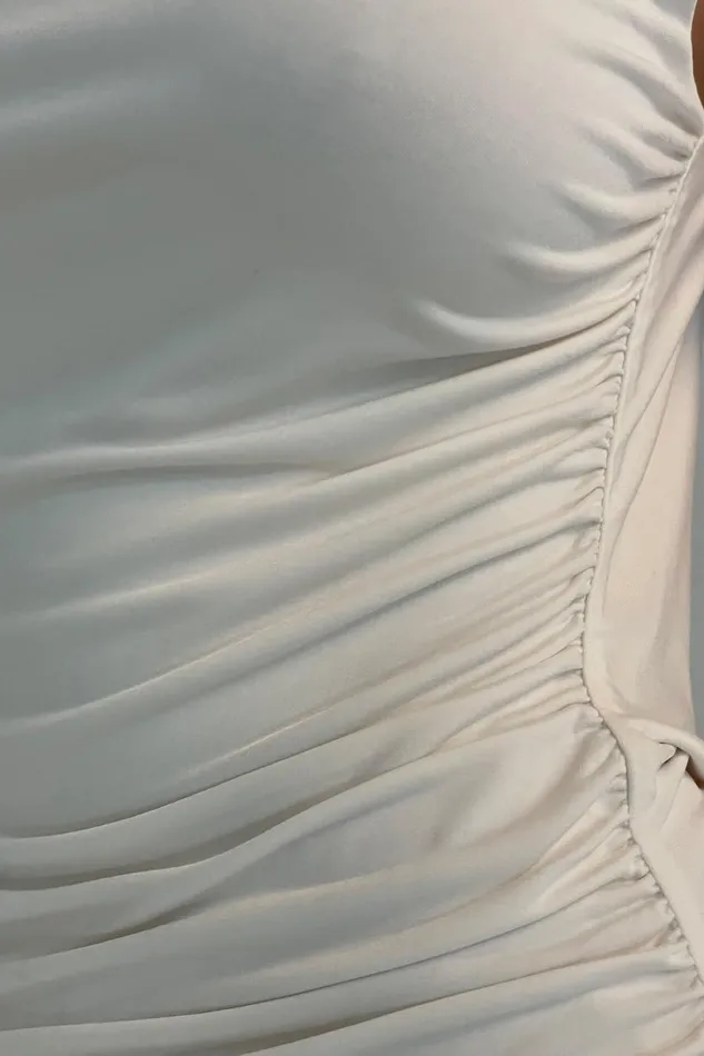 Meshki Maxi Dresses Women Alika Draped Front Maxi Dress 8211 Ivory Ivory Meshki Maxi Dresses Women Alika Draped Front Maxi Dress 8211 Ivory Ivory