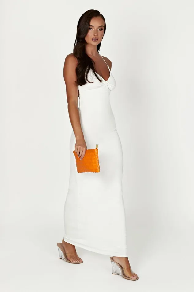 Meshki Maxi Dresses Women Sinead Twist Maxi Dress 8211 White White