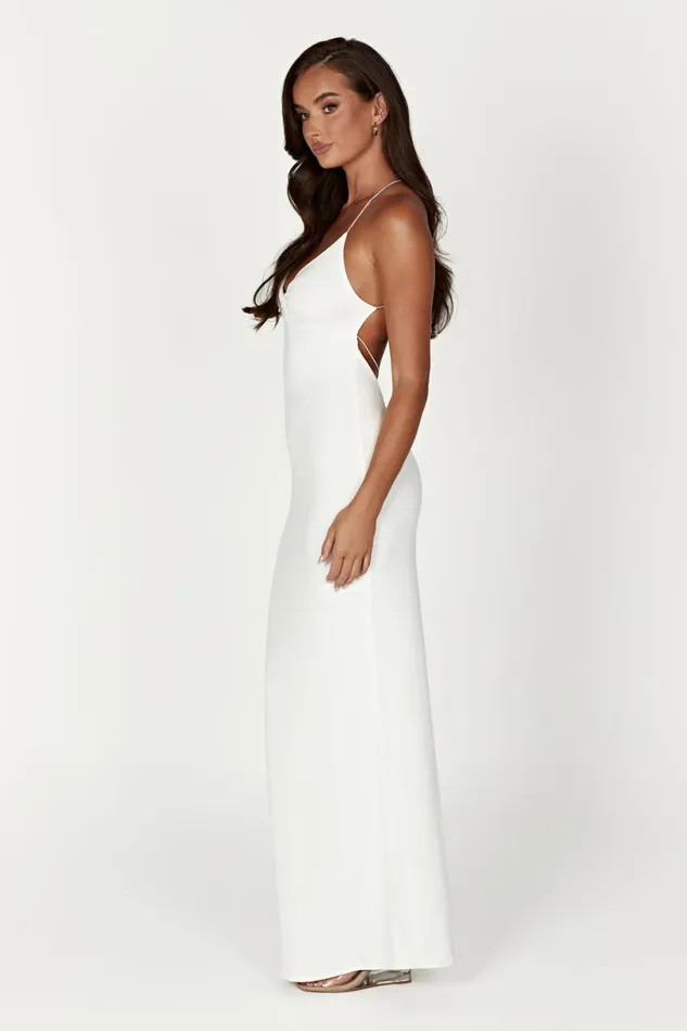 Meshki Maxi Dresses Women Sinead Twist Maxi Dress 8211 White White