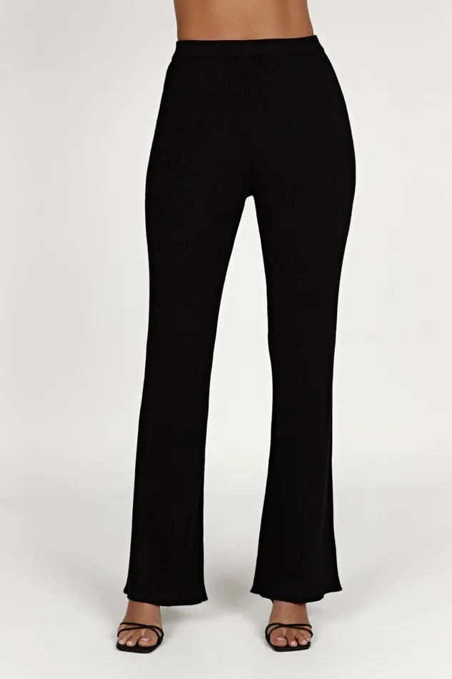 Meshki Pants Women Jovie Knit Pants 8211 Black Black