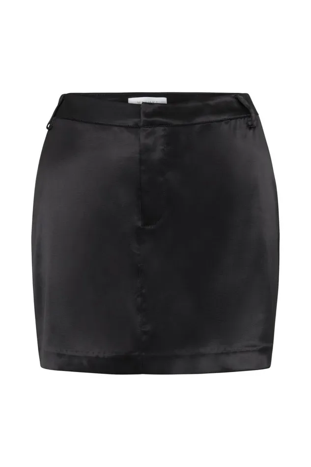 Meshki Skirts Women Mimi Micro Mini Skirt 8211 Black Black Meshki Skirts Women Mimi Micro Mini Skirt 8211 Black Black