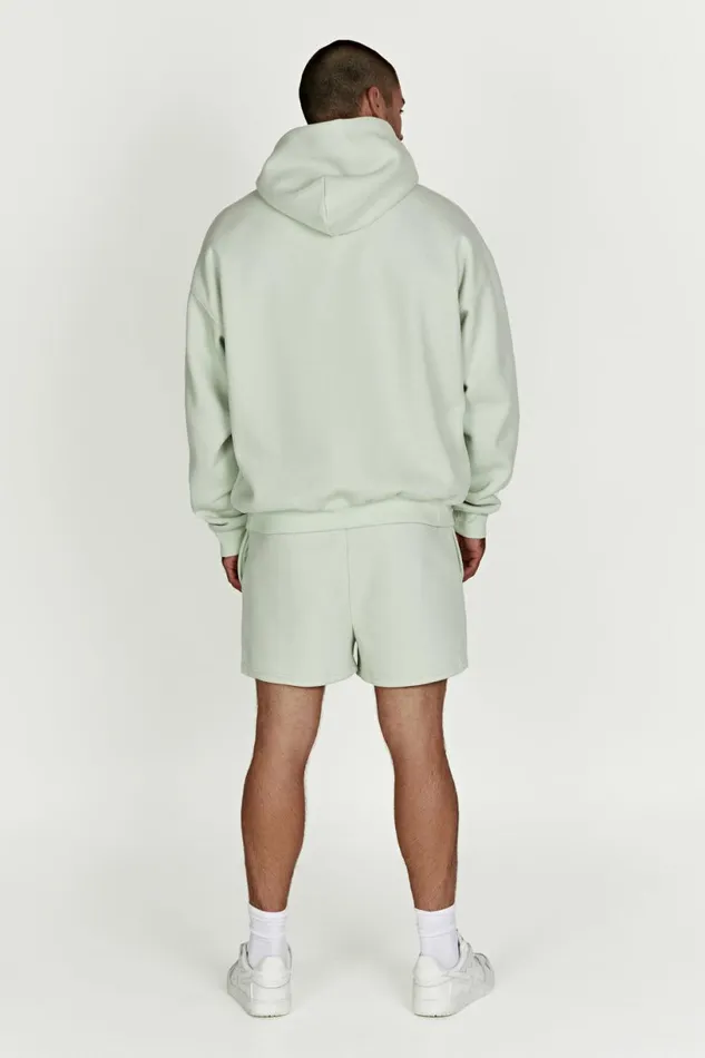 Meshki Sweaters and Hoodies Women Bernie Oversized Unisex Hoodie 8211 Light Sage Lightsage