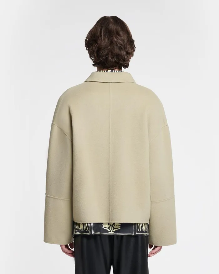 Nanushka Outerwear and Jackets Marcin Pale Olive Pf24 8211 Men