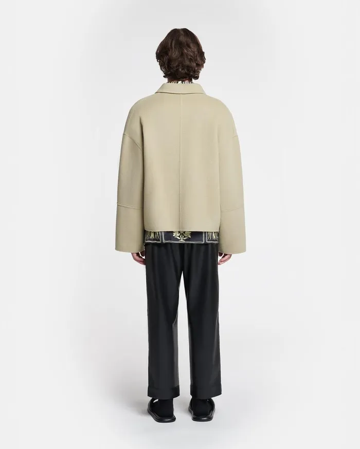 Nanushka Outerwear and Jackets Marcin Pale Olive Pf24 8211 Men