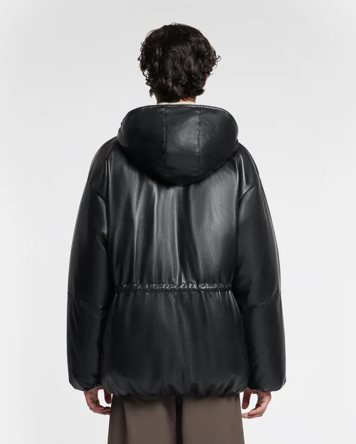 Nanushka Outerwear Osana Black 8211 WomenMen