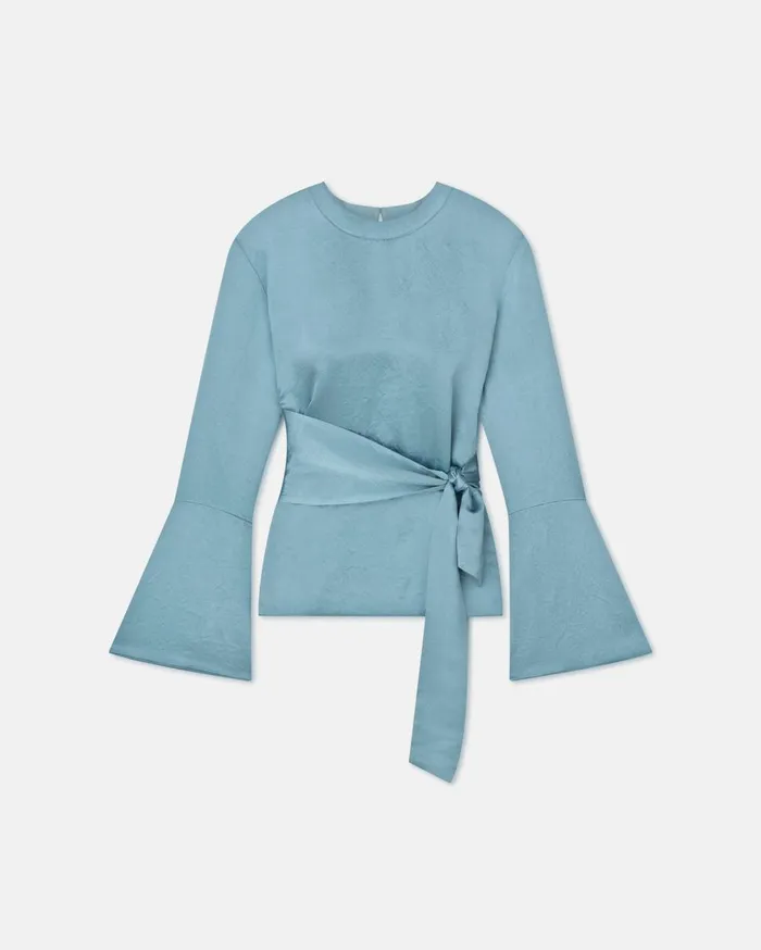 Nanushka Tops Ilone Aqua 8211 Women