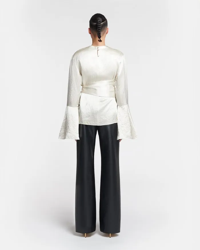 Nanushka Tops Ilone Ecru 8211 Women