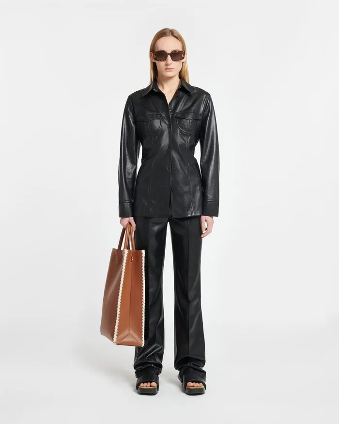 Nanushka Tops Karline Black 8211 Women