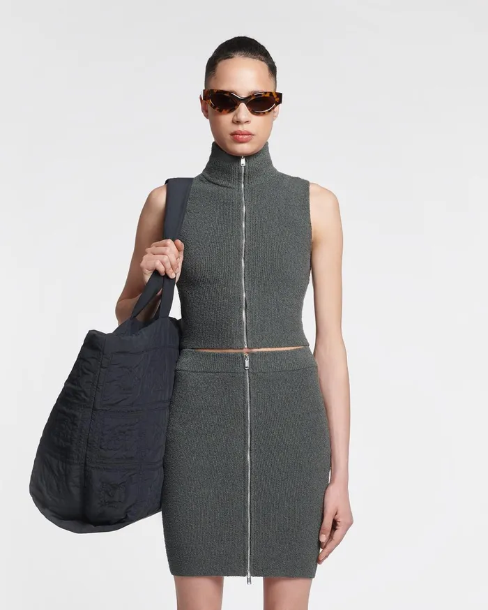 Nanushka Tops Kella Grey 8211 Women