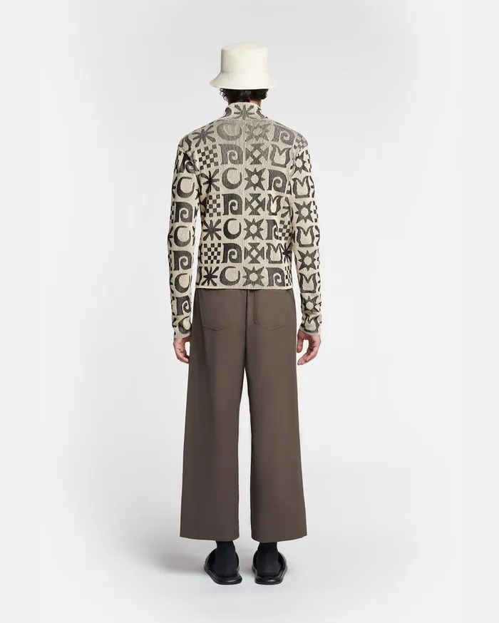 Nanushka Trousers Arnaud Black 8211 Men
