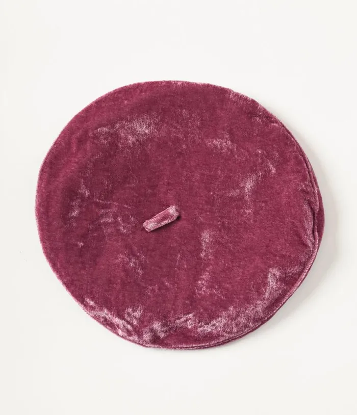 Pink Velvet Beret Accessories Unique Vintage Berets