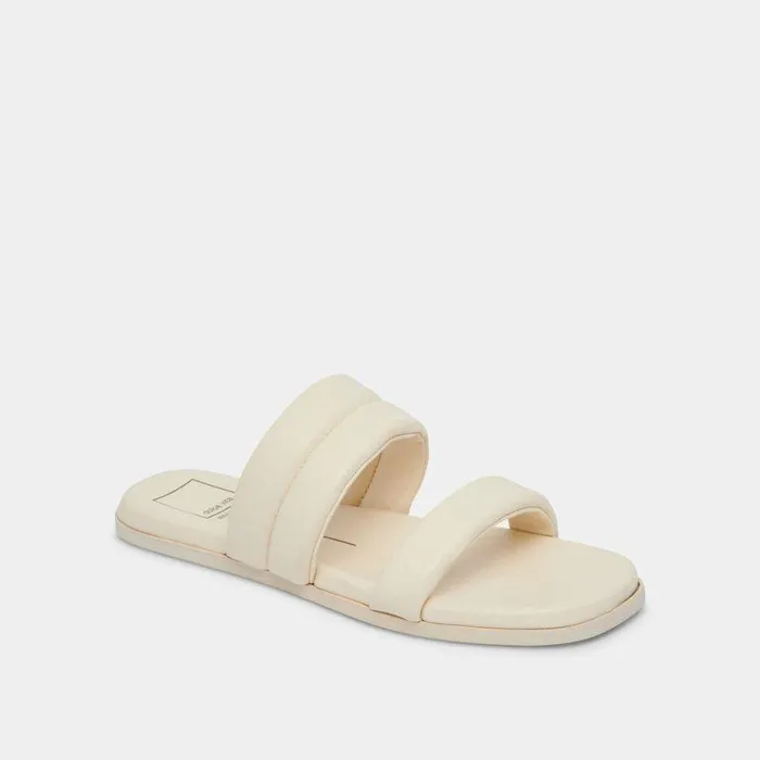 Sandals Shop Dolce Vita Adore Sandals Ivory Leather Ivory Leather
