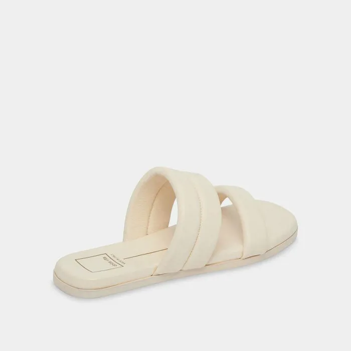 Sandals Shop Dolce Vita Adore Sandals Ivory Leather Ivory Leather