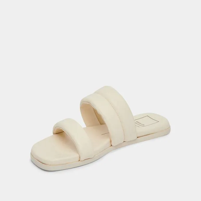 Sandals Shop Dolce Vita Adore Sandals Ivory Leather Ivory Leather