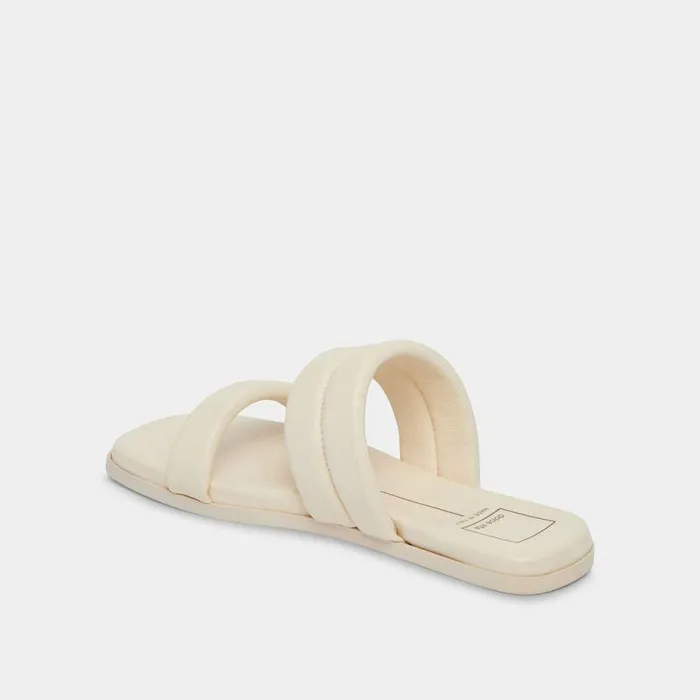 Sandals Shop Dolce Vita Adore Sandals Ivory Leather Ivory Leather