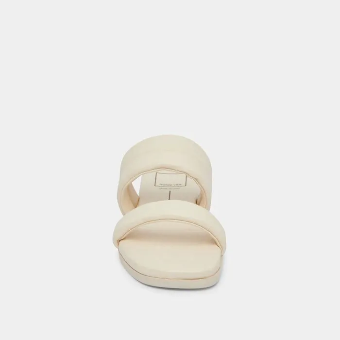Sandals Shop Dolce Vita Adore Sandals Ivory Leather Ivory Leather