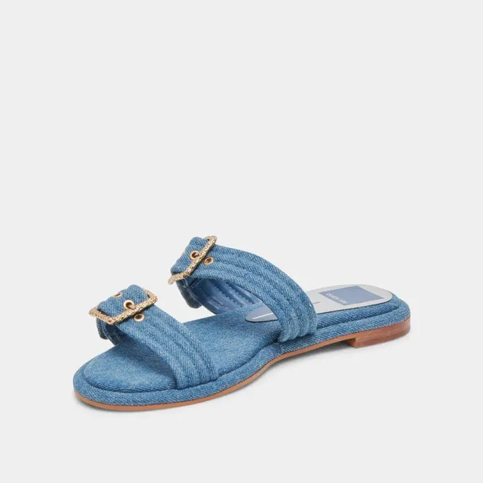 Sandals Shop Dolce Vita Alaina Blue Denim Sandals Women039s Blue Denim Sandals Blue Denim