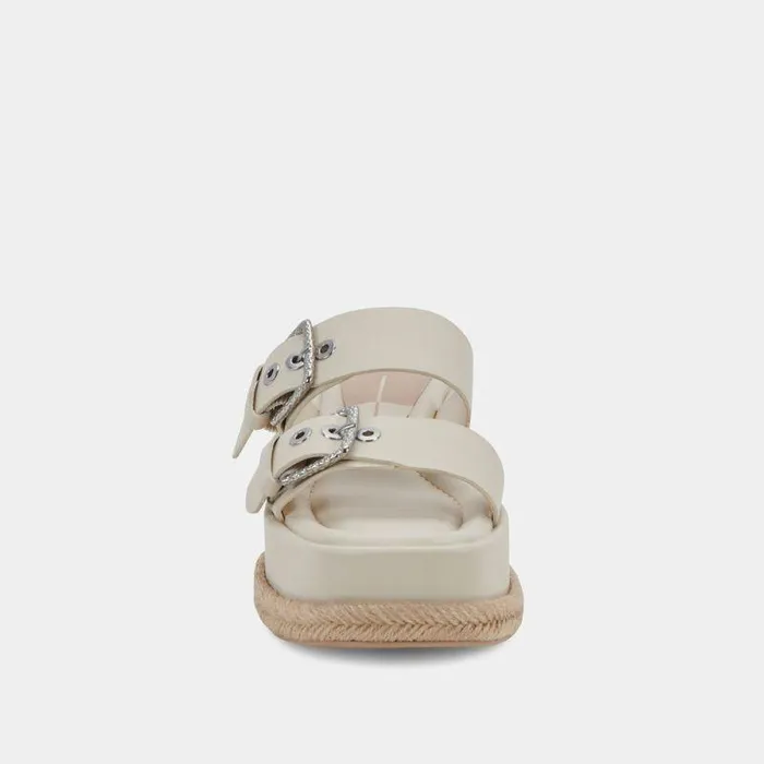 Sandals Shop Dolce Vita Canyon Sandals Ivory Leather Ivory Leather