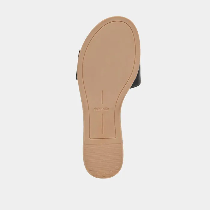 Sandals Shop Dolce Vita Danna Sandals Black Leather Black Leather