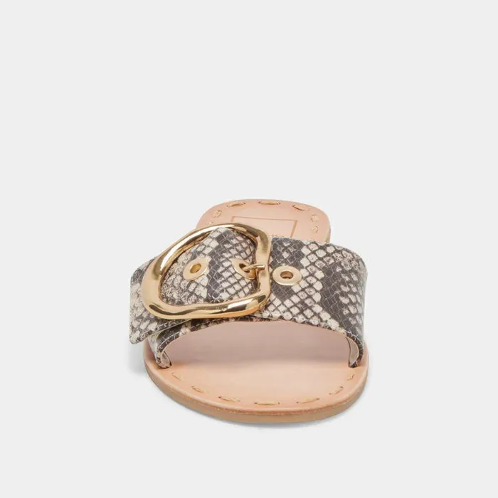 Sandals Shop Dolce Vita Danna Sandals Black White Embossed Snake Black White Embossed Snake