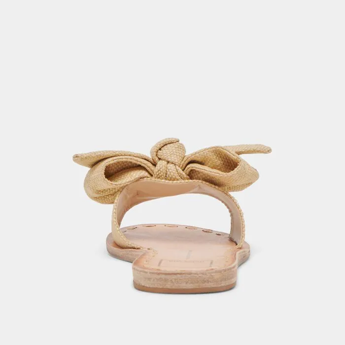Sandals Shop Dolce Vita Darsey Sandals Lt Natural Raffia Lt Natural Raffia