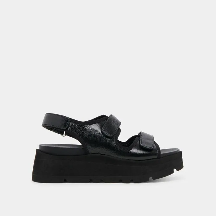 Sandals Shop Dolce Vita Dubai Sandals Midnight Crinkle Patent Midnight Crinkle Patent