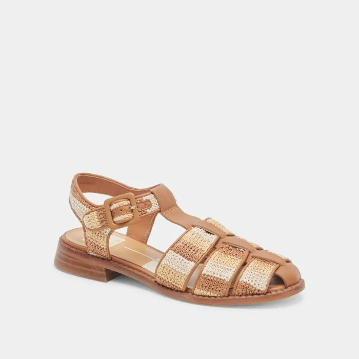 Sandals Shop Dolce Vita Holis Sandals Tan Multi Raffia Tan Multi Raffia