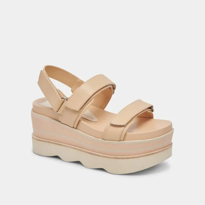 Sandals Shop Dolce Vita Izak Sandals French Vanilla Leather French Vanilla Leather