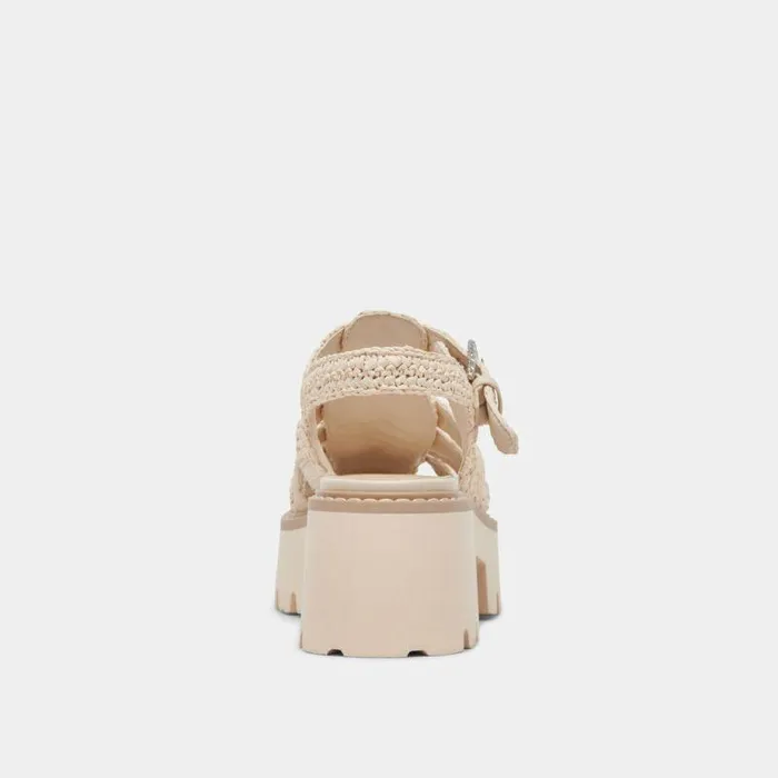 Sandals Shop Dolce Vita Lasly Sandals Oatmeal Knit Oatmeal Knit