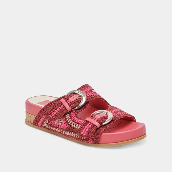 Sandals Shop Dolce Vita Ralli Sandals Pink Multi Knit Pink Multi Knit