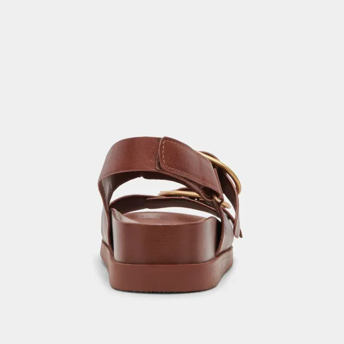 Sandals Shop Dolce Vita Starla Sandals Brown Leather Brown Leather