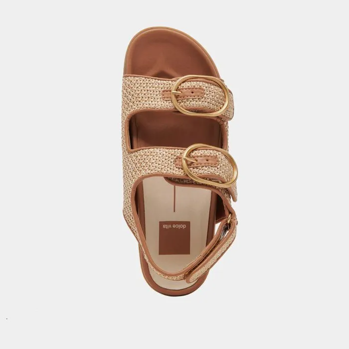 Sandals Shop Dolce Vita Starla Sandals Tan Multi Woven Tan Multi Woven