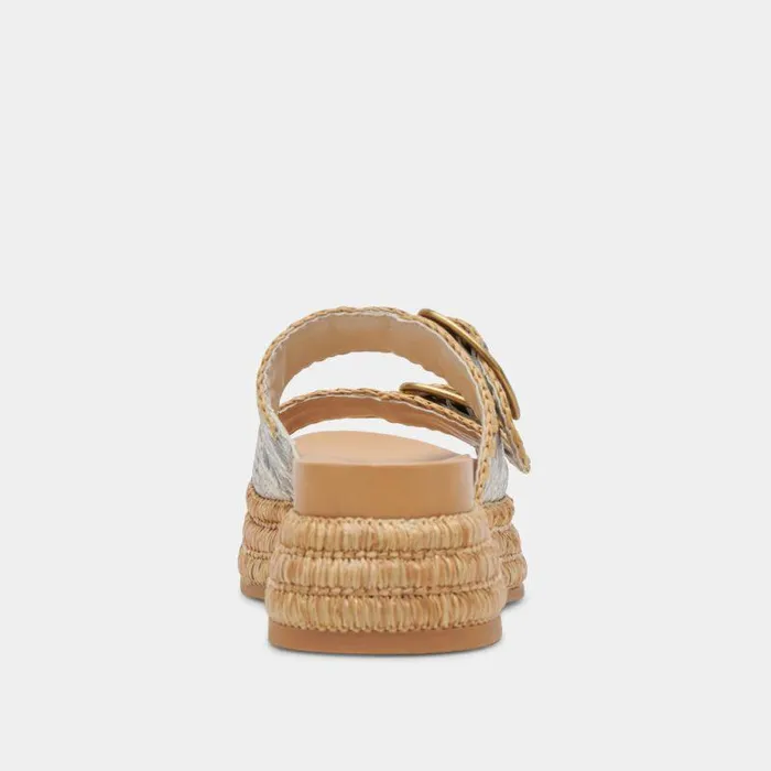 Sandals Shop Dolce Vita Wanika Sandals Black White Embossed Leather Black White Embossed Leather