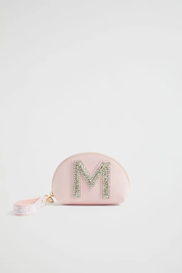 Seed Heritage Bags Glitter Initial Purse M 8211 Girl
