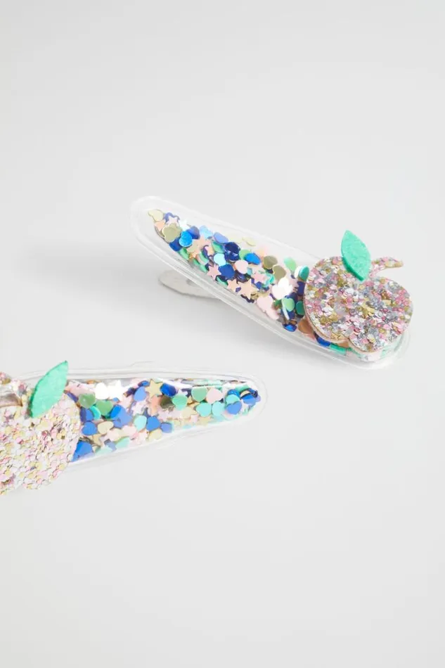 Seed Heritage Hair Accessories Confetti Apple Shaker Snaps Multi 8211 Girl