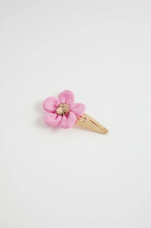 Seed Heritage Hair Accessories Fabric Daisy Snap Candy Pink 8211 Girl