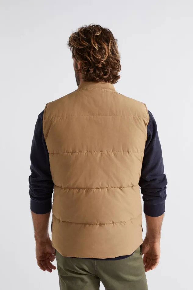 Seed Heritage Jackets and Vests Puffer Vest Almond 8211 Man