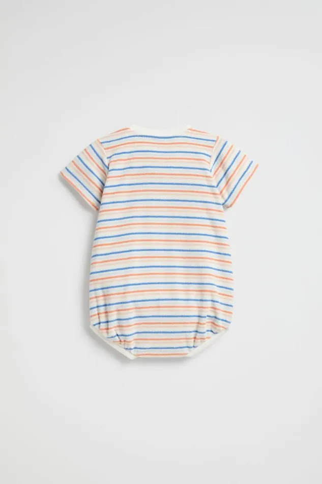 Seed Heritage Jumpsuits and Overalls Stripe Romper Multi 8211 Newborn