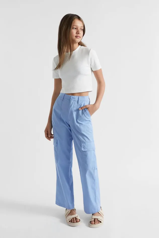 Seed Heritage Pants Cargo Pant Bluebell 8211 Teen Girl