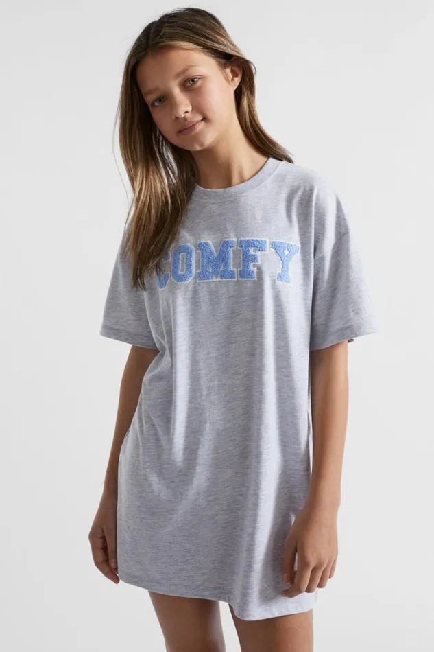 Seed Heritage Pyjamas and Sleepwear Oversized Tee Dress Cloud 8211 Teen Girl