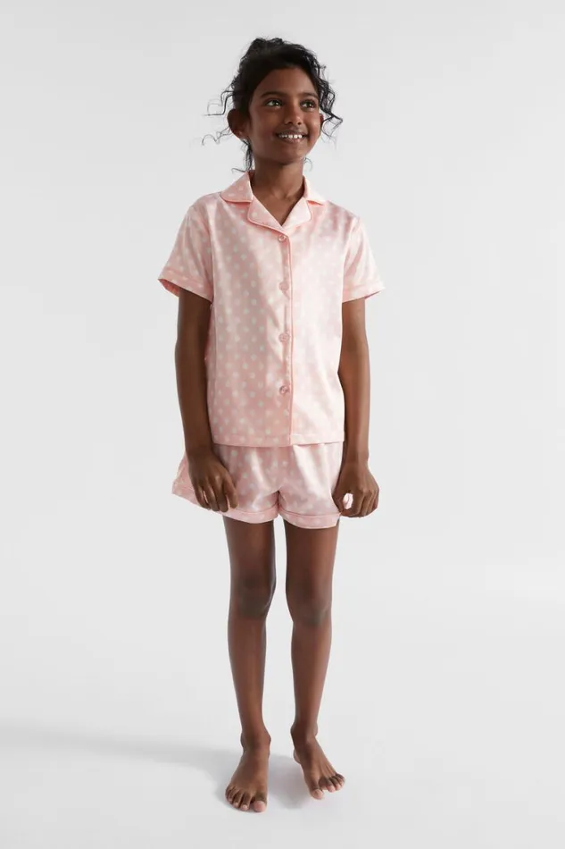 Seed Heritage Pyjamas and Sleepwear Polka Dot Sleep Set Dusty Rose 8211 Girl Seed Heritage Pyjamas and Sleepwear Polka Dot Sleep Set Dusty Rose 8211 Girl