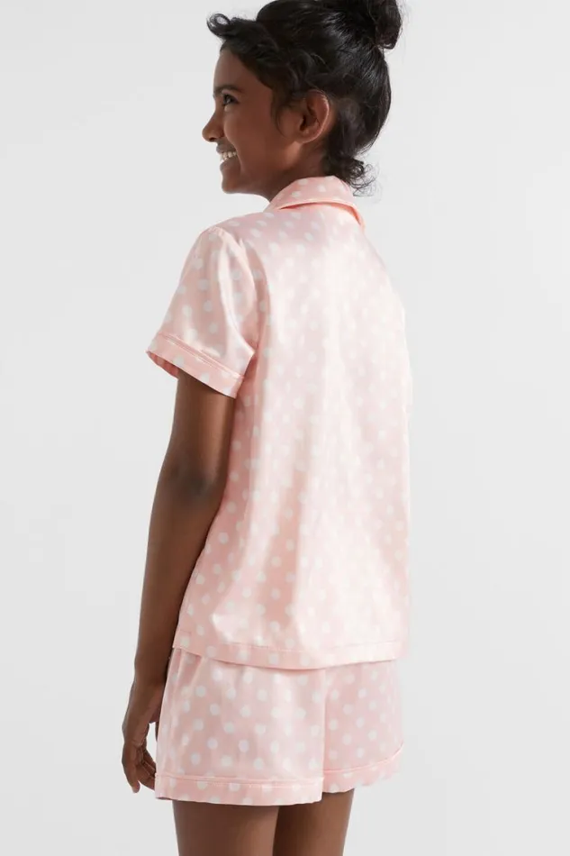 Seed Heritage Pyjamas and Sleepwear Polka Dot Sleep Set Dusty Rose 8211 Girl